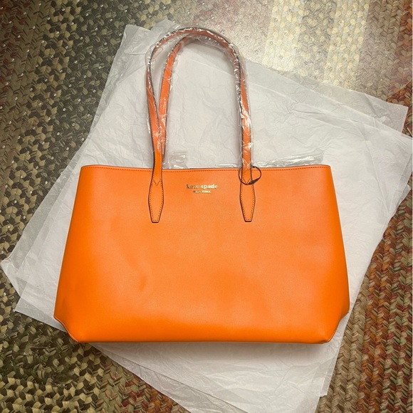 kate spade Handbags - Kate Spade New York All Day Orange Tote Bag